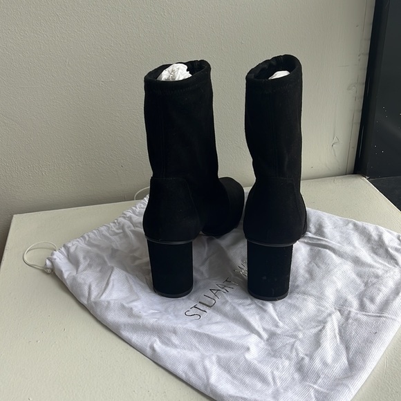 Stuart Weitzman “The Margot 75” suede booties - Picture 3 of 10